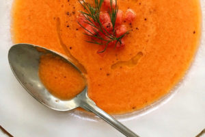 すいかのガスパチョ